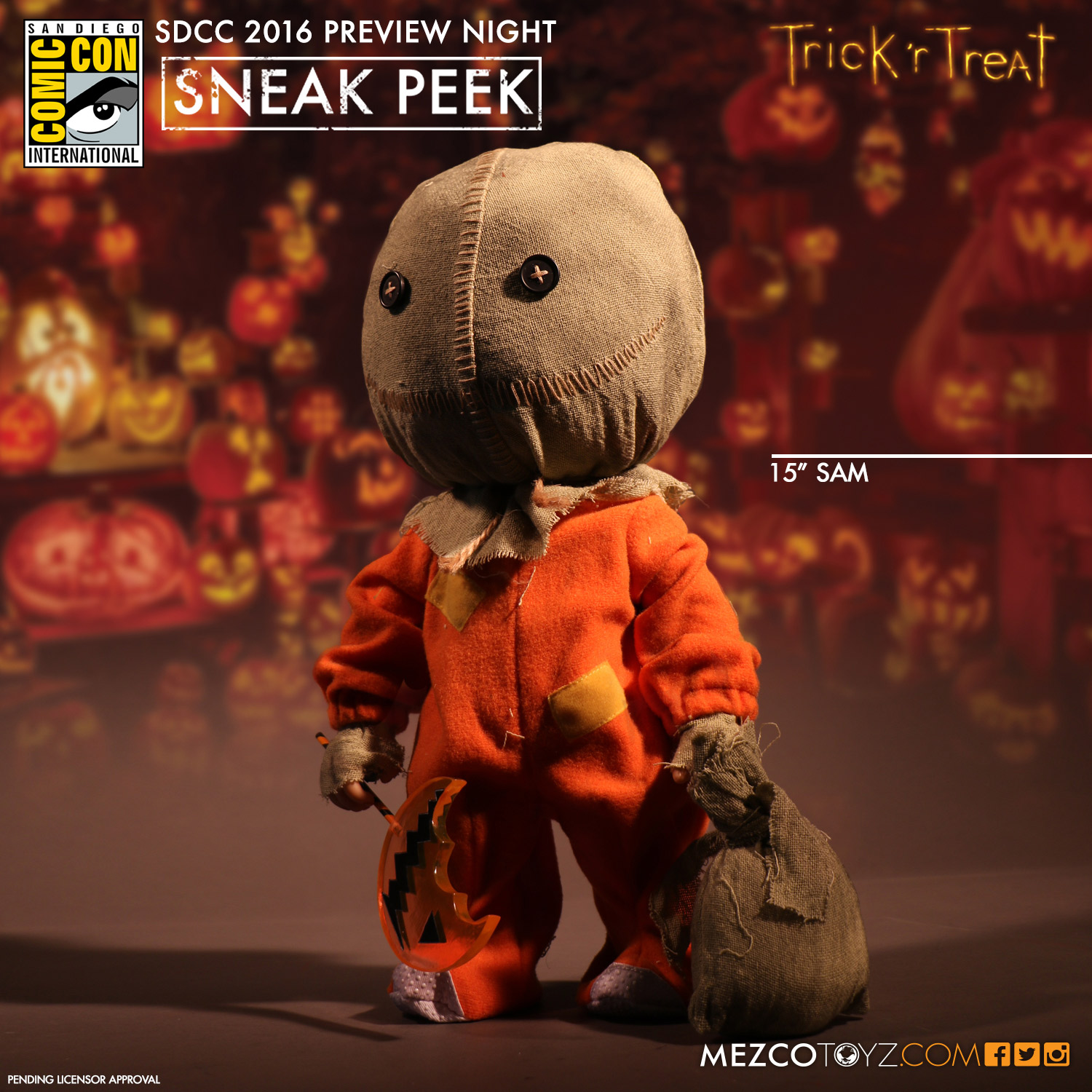 Trick r deals treat sam figure