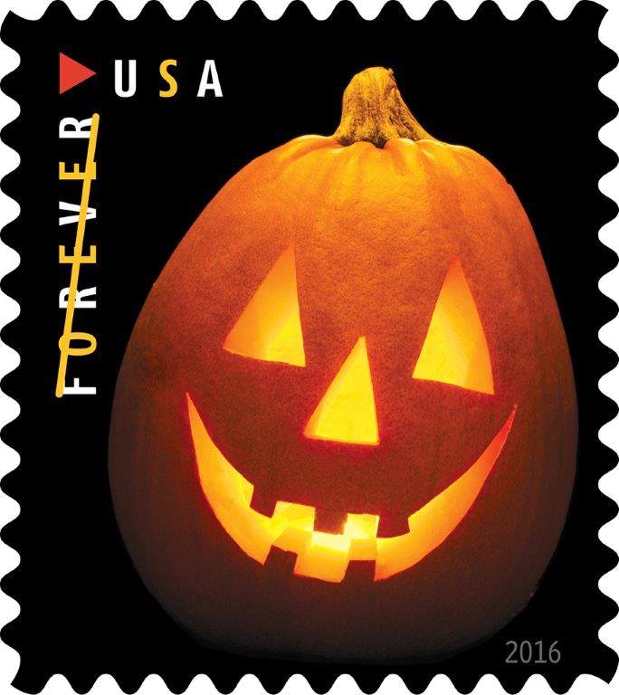 U.S. Postal Service Announces 2016 Halloween Stamps