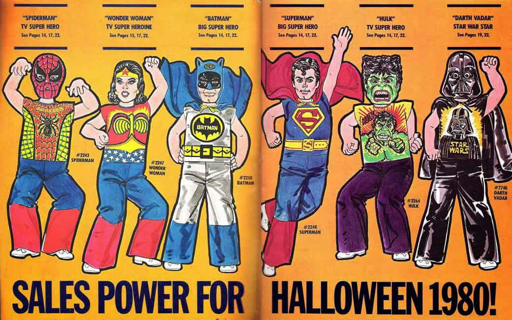 A 1980 Ben Cooper costumes ad.
