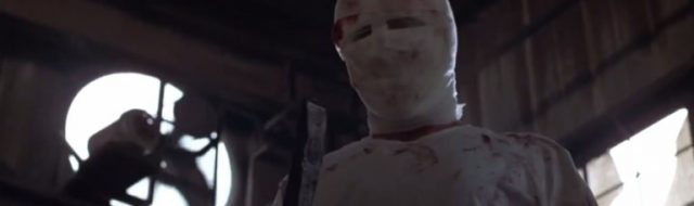 Tom Morga as Michael Myers in 'Halloween 4'.